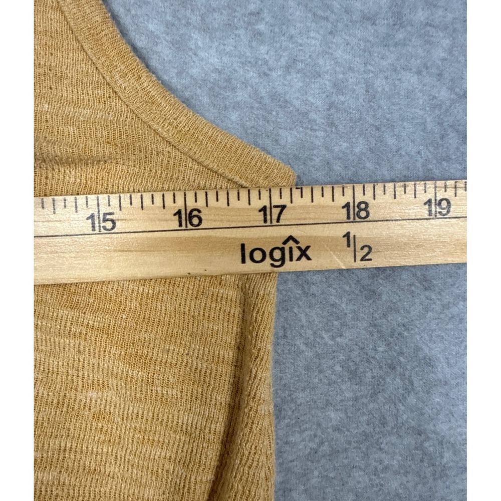 Free People Beach Bicoastal Romper Womens Small Yellow Boho Coastal Casual Comfy - Picture 9 of 11